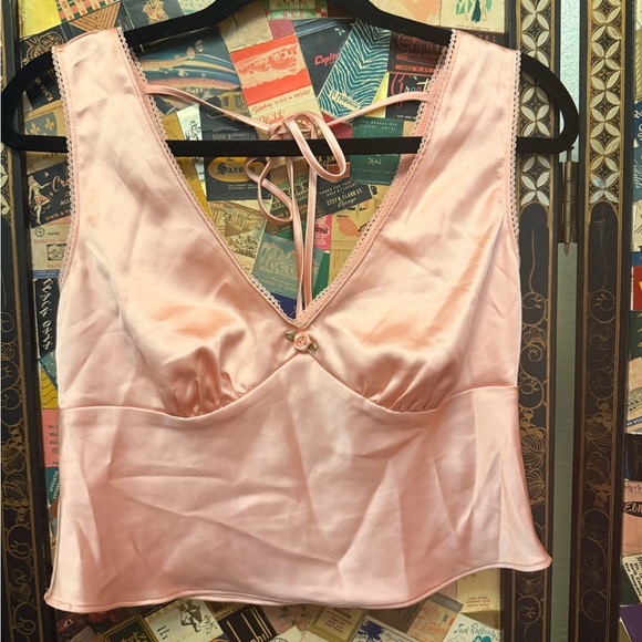 Pink Satin Set - Picture 2 of 7